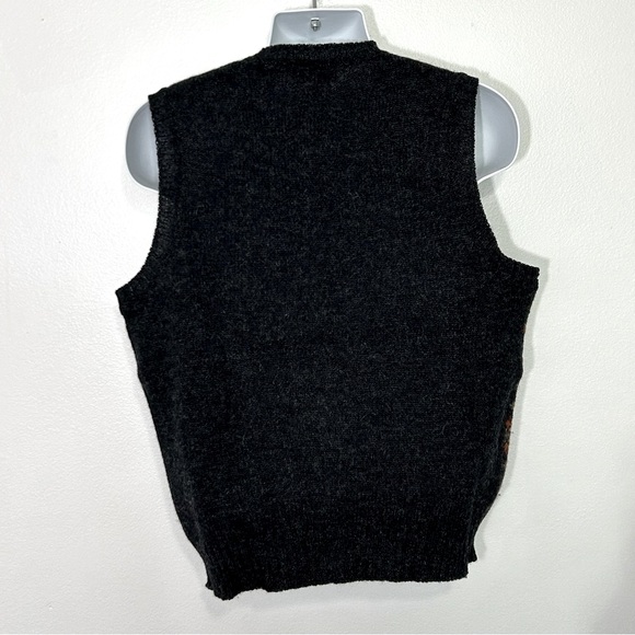 Prides Landing Mens Size Large 100% Wool Sweater Vest - Picture 3 of 6